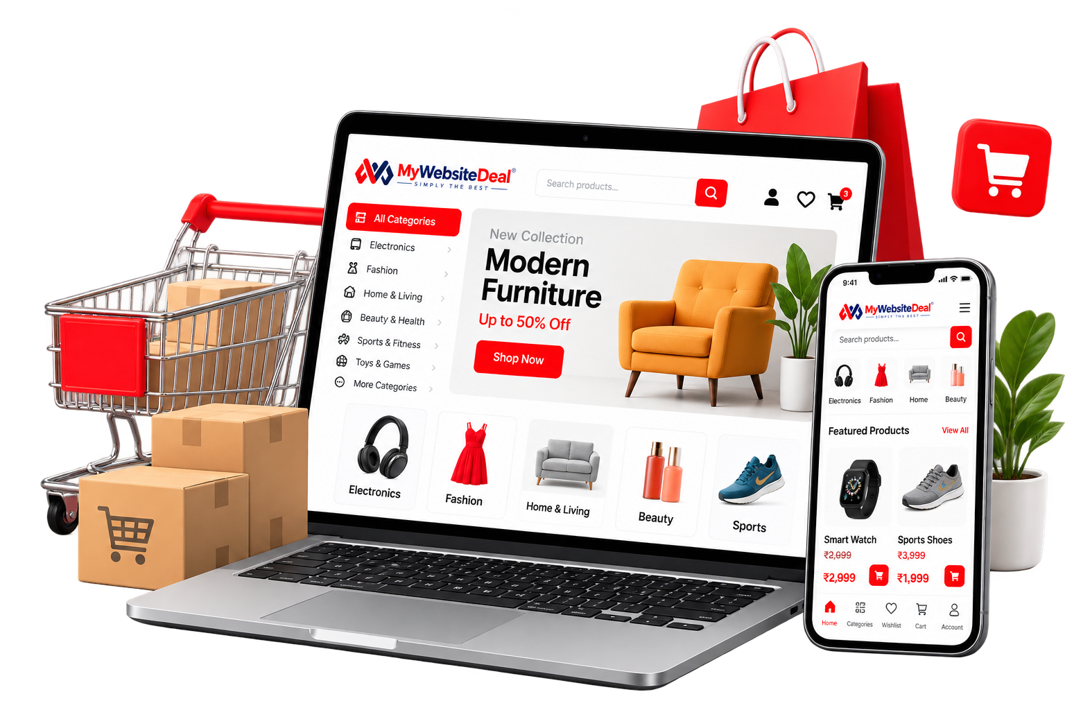 TAKE YOUR BUSINESS ONLINE WITH POWERFUL E-COMMERCE SOLUTIONS