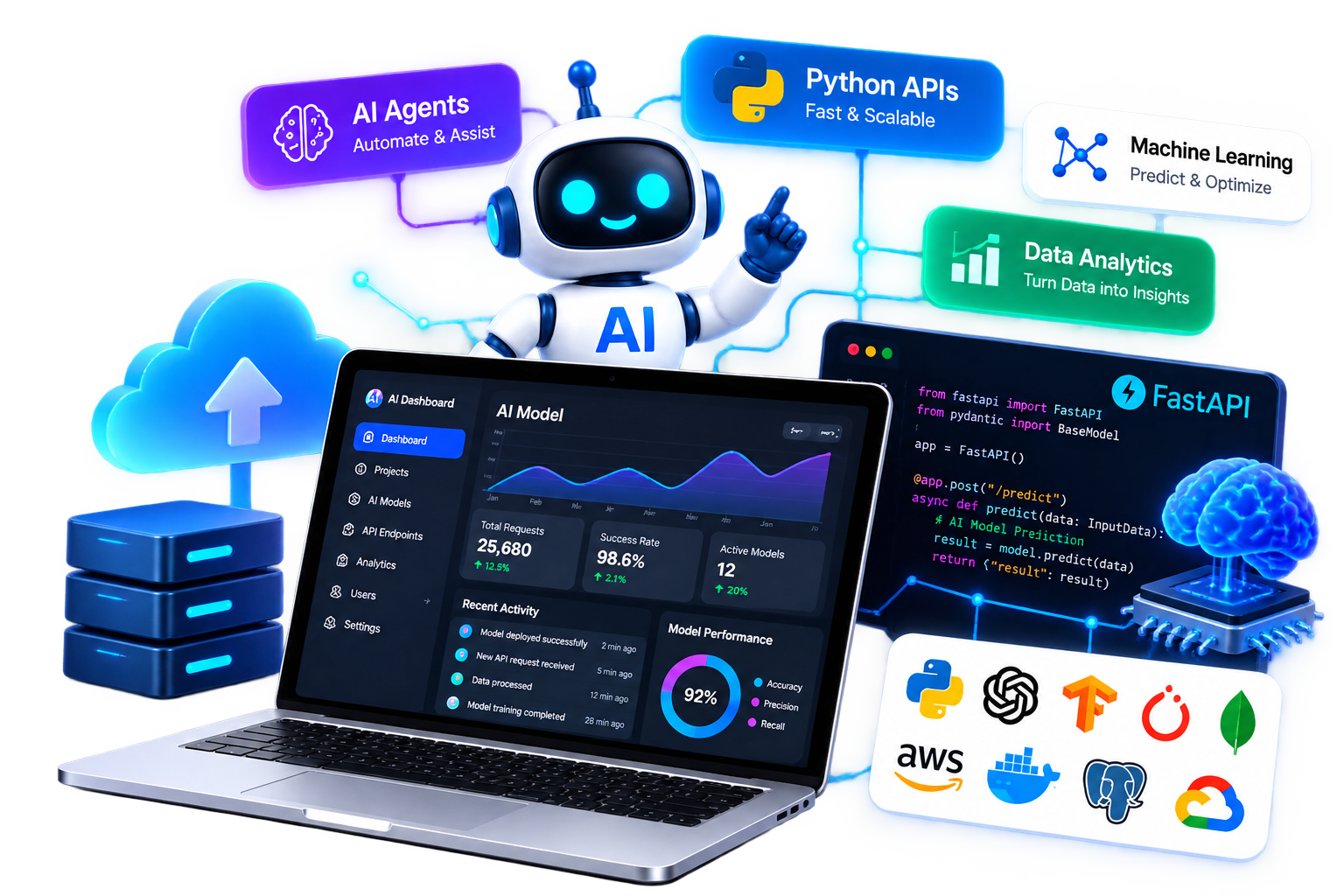 BUILD SMART SOLUTIONS WITH AI, MACHINE LEARNING & MODERN TECHNOLOGIES